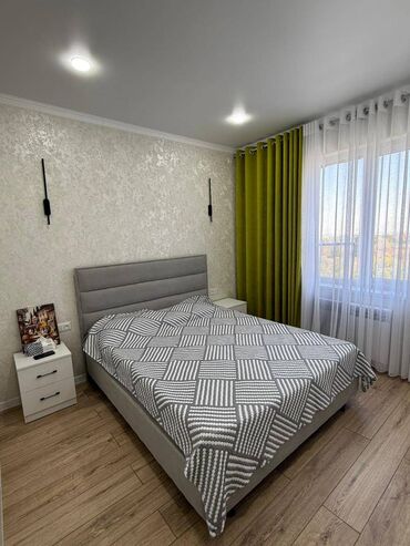 куплю дом в бишкеке: 2 бөлмө, 70 кв. м, 106-серия жакшыртылган, 9 кабат, Евроремонт
