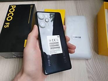 Мобильные телефоны и аксессуары: Poco F5, Новый, 256 ГБ, цвет - Черный, 2 SIM — 2