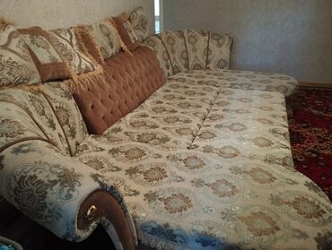 диван новый раскладной: Диван-кровать, цвет - Бежевый, Новый