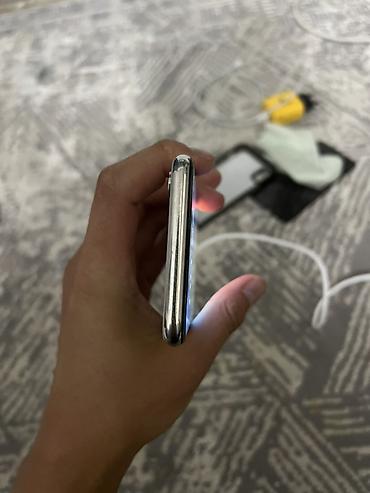 iphone икс: IPhone X, Б/у, 256 ГБ, Серебристый, Кабель, 100 % — 5