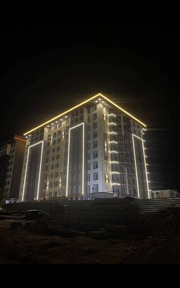 квартиры студии: 1 комната, 49 м², Элитка, 11 этаж, ПСО (под самоотделку)