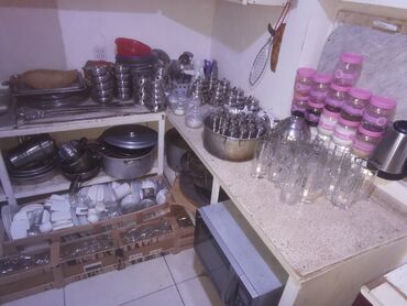 купить профессиональную кофемашину в баку: Restoran avadanliqlari 12 stolluq qab-qacaq, chengeller, qaşıqlar