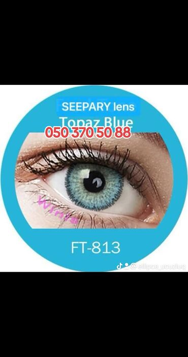 Digər: Lens linza koreya istehsalı olan linza +qab rəngli kosmetik linza — 20