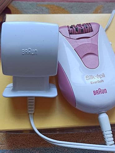 silk filament: Braun Silk·épil EverSoft epilatoru. 
yeni kimidi — 2