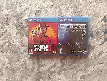 Red Dead Redemption 2 + Star Wars Battlefront II (PS4) Продаю два