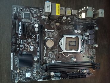 ddr4 оперативка: Материнская плата, Б/у, ASRock, LGA1150, Micro-ATX, Для ПК