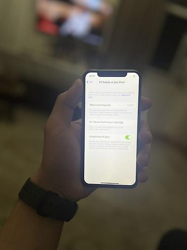 iphon se: IPhone X, Gümüşü, Face ID — 4
