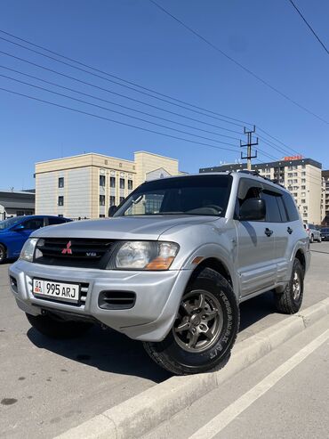 машина: Mitsubishi Montero: 2001 г., 3.5 л, Автомат, Газ, Жол тандабас