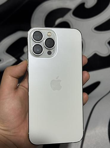 eos m50: IPhone 13 Pro Max, Б/у, 128 ГБ, Белый, Защитное стекло, Чехол, 80 % — 3