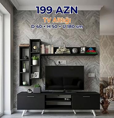 divar rəf: Yeni, Düz TV altlığı, Polkalı, Laminat, Azərbaycan — 1