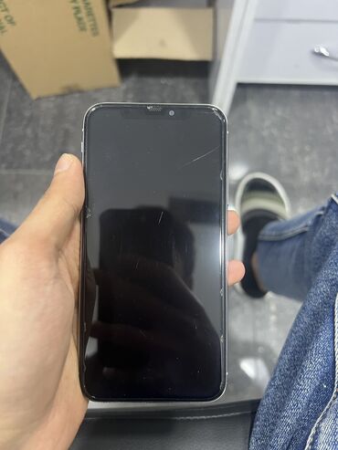 iphone x baki: IPhone X, 64 GB, Ağ, Face ID, Simsiz şarj