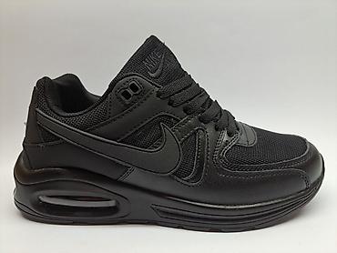 Patike: Nike Air muške patike – potpuno crne - Model: Nike Air (low-top — 4