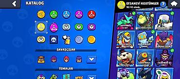 Digər: Brawl Stars oyun hesabı - Kupa: 52,118 - Savaşçılar: 100/101 - — 7