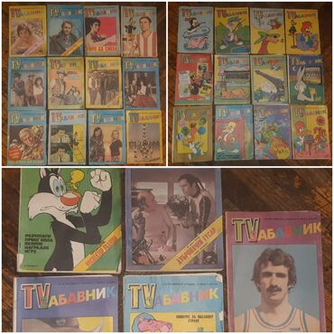 istorija za prvi razred trogodisnjih strucnih skola: Tv Zabavnik Ukupno 29 komada Uglavnom brojevi iz 1974 i 1975 godine