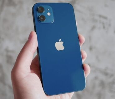 12 про новый: IPhone 12, Б/у, 64 ГБ, Blue Titanium, Зарядное устройство, Защитное стекло, Чехол, 80 %