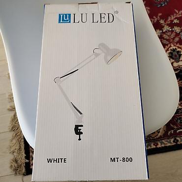 led свет: Настольная лампа на прищепке LU LED MT-800 - Цвет: белый (на коробке — 3