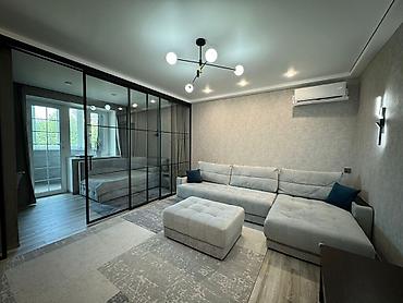 2 комнаты, 83 м², Аламедин-1 мкр 2 этаж, Евроремонт
