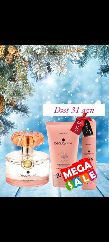 ideal parfum sumqayit: ❤️Beauty Cafe🥰Qadın Parfüm🎉Dəsti Beauty Cafe 60 ml Ətir Beauty Cafe