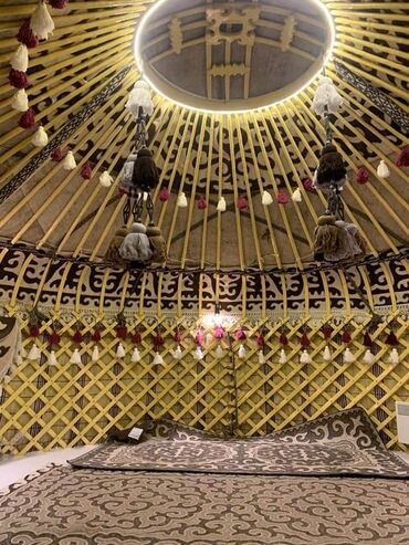 Продажа юрт: Продажа юрты, Каркас Деревянный, 75 баш, Диаметр: 6 метров — 15