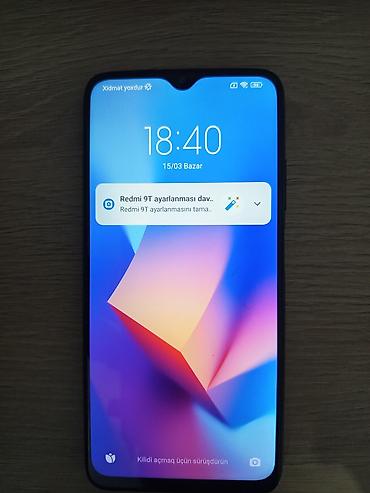 Техника и электроника: Redmi 9T, 128 ГБ, цвет - Черный, Сенсорный, Отпечаток пальца, Face ID — 3
