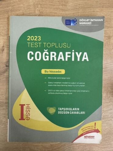Coğrafiya: Məhsul: Coğrafiya – 2023 Test Toplusu (I hissə) Xüsusiyyətlər: -