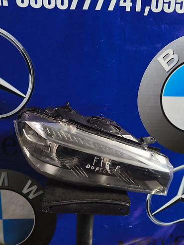 фара f15: Передняя правая фара BMW 2013 г., Б/у, Оригинал, Япония — 1