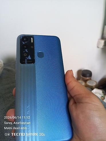 i̇nfinix zero 20: Tecno Spark 20C, 8 GB, rəng - Mavi, Barmaq izi — 2
