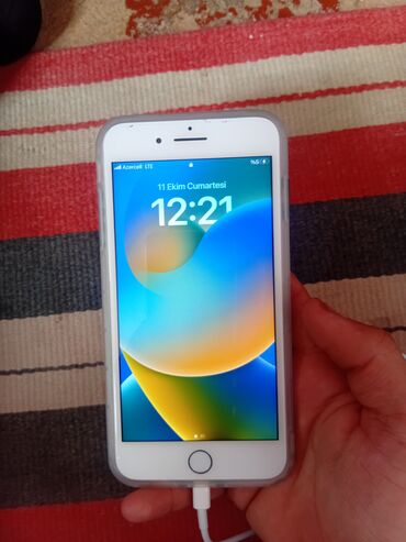 iphone 11 pro max 2 cı el: IPhone 8 Plus, 64 GB, Ağ, Barmaq izi