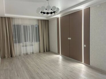 тц бишкек парк: 1 бөлмө, 48 кв. м, Элитка, 7 кабат, Евроремонт