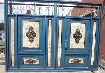 Həyət darvazaları: Salam qiymetler 650manatdan başlayır.Darvazalar rusiya i̇stehsalı olan — 36