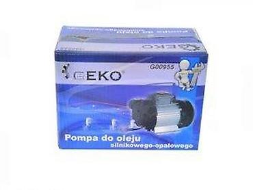 Ostali električni alati: Električna samousisna pumpa za dizel/gorivo sa priborom Opis: - — 7