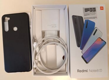 Xiaomi Redmi Note 8T, 64 GB, rəng - Qara