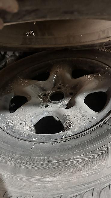 Колеса в сборе 225 / 70 / R 16, Всесезонная, Б/у, Запаска, Легковые, Железные, отверстий - 5