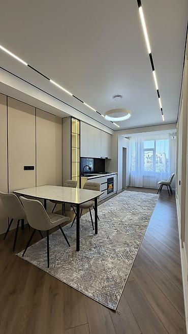 2 комнаты, 55 м², Дворец спорта Элитка, 4 этаж, Дизайнерский ремонт