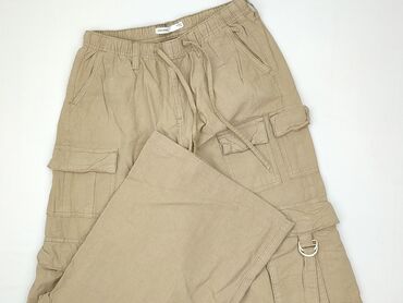 Women's Clothing: Material trousers for women, House, size XS (EU 34)
