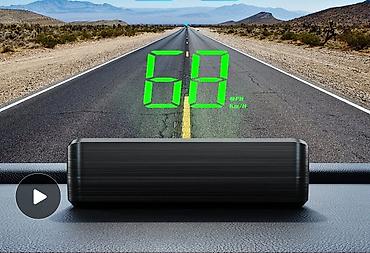 спидометр gps: Автомобильный HUD‑спидометр с проекцией на лобовое стекло - — 1