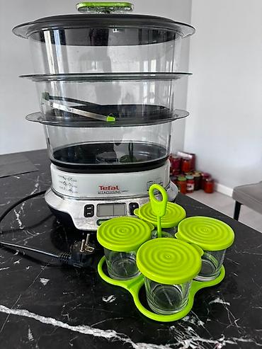 Пароварка Tefal VitaCuisine с аксессуарами - Трёхъярусная
