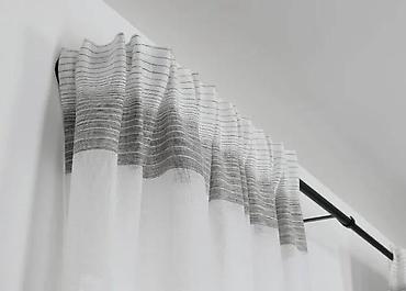 Zavese i draperije: Zavese sa garnišnom – set za prozor - Prozirne zavese od lagane — 2