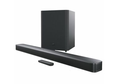 динамики 10: Саундбар JBL BAR 5.1 Surround Black 5.1-канальная звуковая панель с