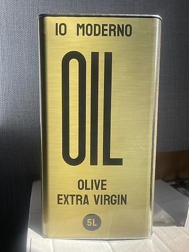 щедрое лето масло: Оливковое масло Extra Virgin IO MODERNO, 5 л - Холодный отжим (Extra — 1