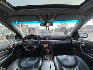 Mercedes-Benz: Mercedes-Benz S-Class: 2001 г., 5 л, Автомат, Бензин, Седан — 6