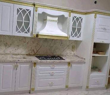 Sifarişlə mətbəx mebeli: Sifarişlə mətbəx dəsti, Özü çəkən petlələr, MDF, Kredit yoxdur, Pulsuz çatdırılma, Rayonlara çatdırılma — 7