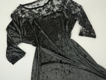 sukienki czarne mini: Sukienka, 4XL, stan - Bardzo dobry