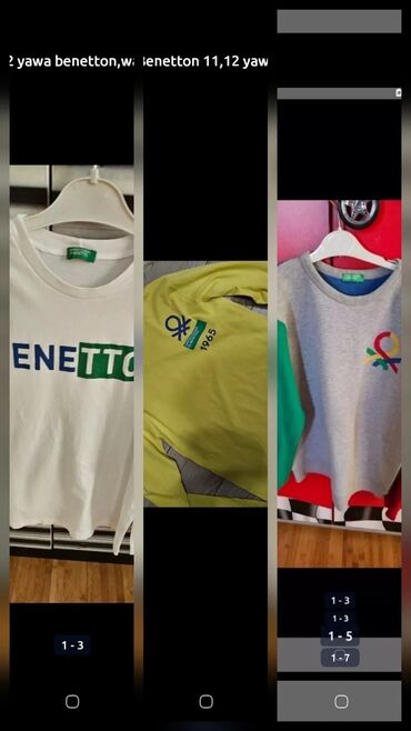 детские зимние перчатки: Benetton 11,11 yawa her giymete