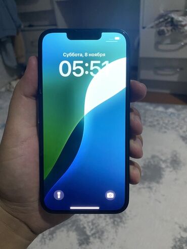 бюджетные ноутбуки: IPhone 13, Колдонулган, 128 ГБ, Midnight, Коргоочу айнек, Каптама, 78 %