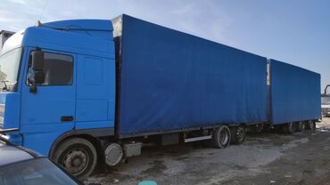 дефлектор воздуховода: Сүйрөгүч, DAF, 1997 г., Тенттелген