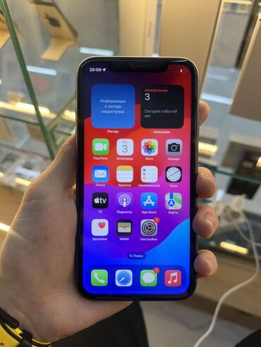 айфон 6c: IPhone 11, Б/у, 64 ГБ, Зарядное устройство, Защитное стекло, Коробка, 77 %