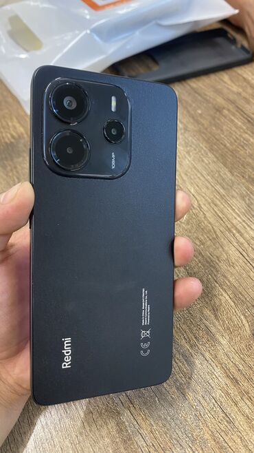 поко м5 с: Redmi, Redmi Note 14, Новый, 256 ГБ, цвет - Черный, 2 SIM