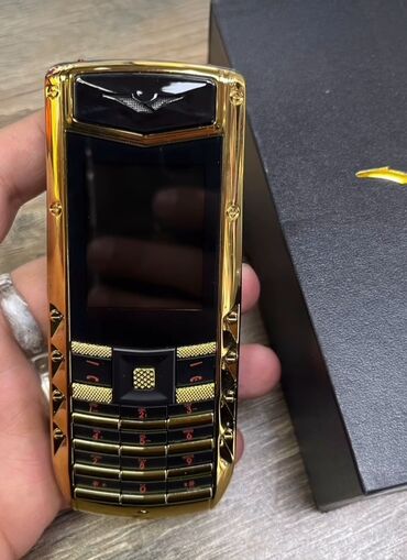 vertu telefonlari: Vertu Signature Touch, rəng - Qara, Zəmanət, Barmaq izi