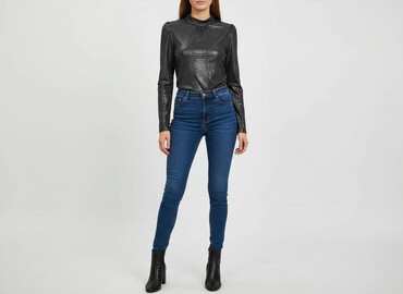 shein t shirty plus size: Shein, Bluzka damska, rozmiar L